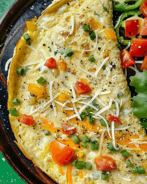 home recipes breakfasts     vegetable omelette perfect