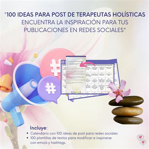 ideas de publicaciones  terapeutas holisticas conquista