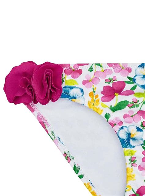 Bikini Mayoral Vichy Fuchsia Per Bambina