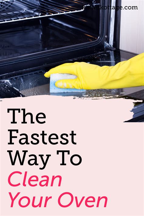 How To Clean The Oven Quickly Katieskottage Cleaning Oven Cleaning