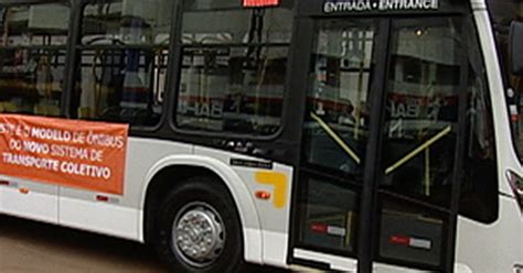 G1 Apresentado ônibus do projeto de Mobilidade Urbana em Uberaba MG