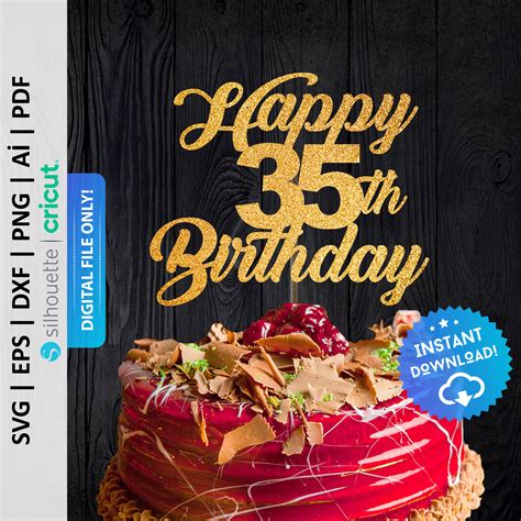 Happy 63rd Birthday Cake Topper Deep Sale | www.pinnaxis.com