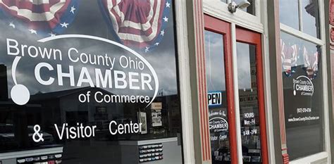 travel  tourism brown county ohio chamber  commerce