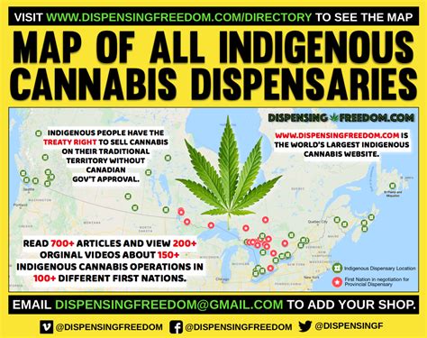 Heres A Map Of Over 265 Indigenous Cannabis Dispensaries In Canada