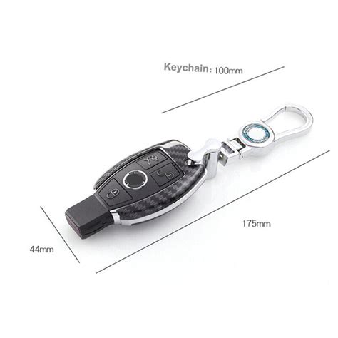 Buy New Carbon Fiber Car Key Cover Keychain Case For Mercedes Benz CLS