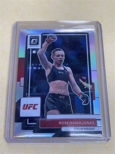 Rose Thug Namajunas 2023 Panini Donruss Optic UFC MMA Card 97 EBay