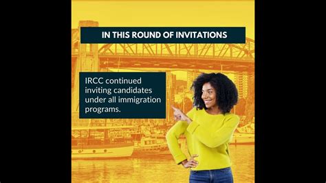 In This Round Of Invitations Ircc Continued Inviting Candidates Under