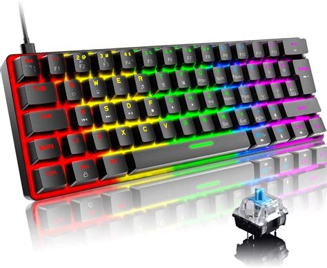 T60 UK Layout Wired Gaming Keyboard - eTeknix