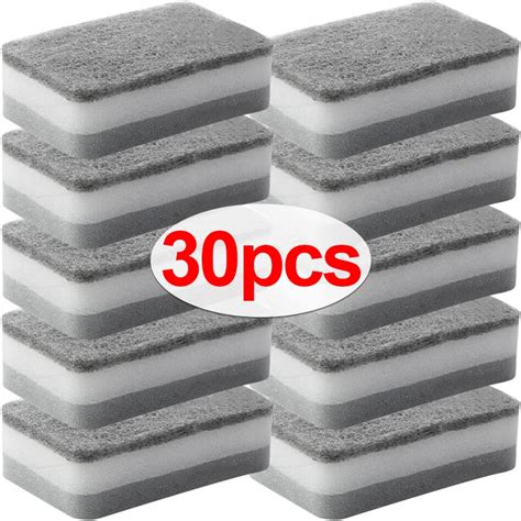 X Double Sided Cleaning Sponge Strong Decontamination Dishwashing