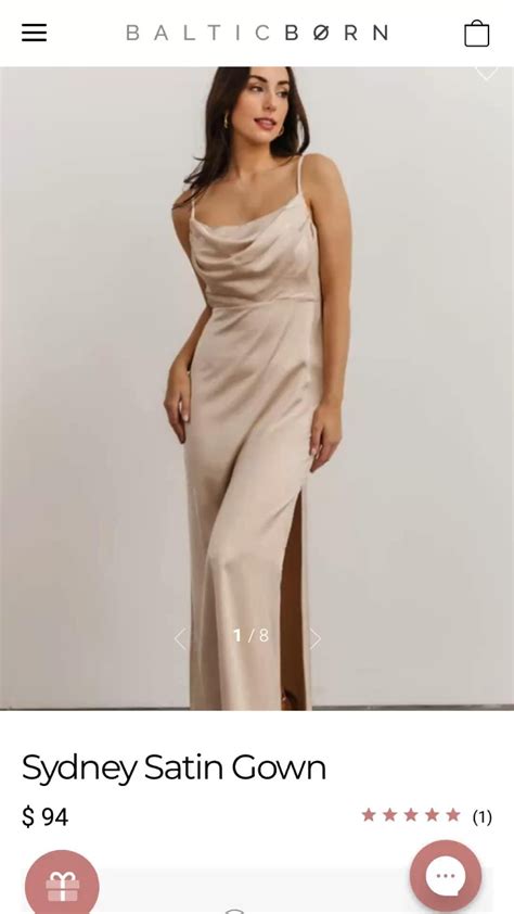 Everleigh Nude Satin Gown Artofit