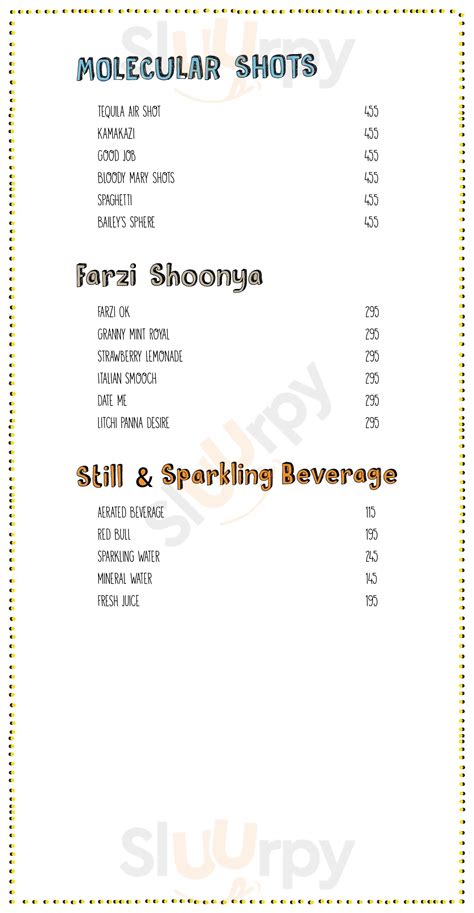 Farzi Cafe Men Hyderabad All Sluurpy