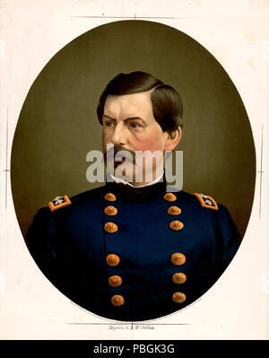 major general mcclellan stock photo alamy