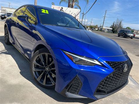 2021 Lexus Is 350 F Sport Pkg 4dr Sedan At Premier Auto Visalia