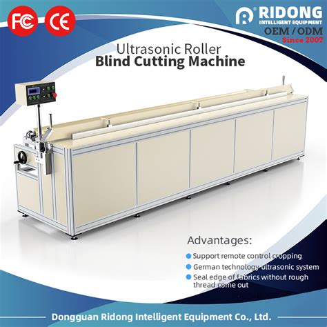 Roller Blind Automatic Curling Machine Roller Blind Cutting Machine Ultra Sonic Roller Blind