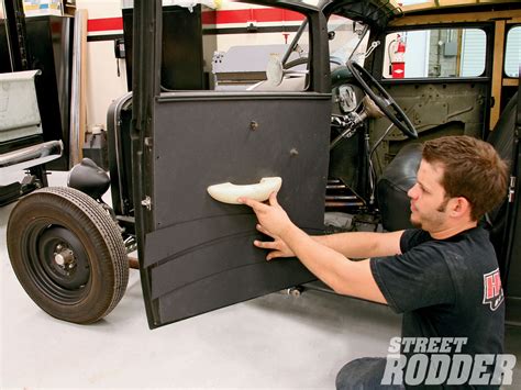 Installation Of Custom Door Panels And Armrests Street Rodder Magazine