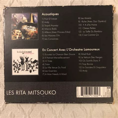 LES RITA MITSOUKO Coffret 2 Cd Album Live Originaux 2004 EUR 20 00