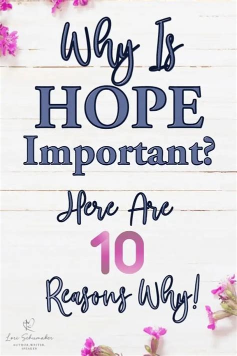 Why Is Hope Important Here Are 10 Important Reasons