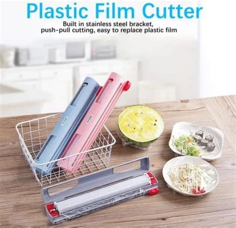 Alat Potong Plastik Cling Wrap Dispenser Cutter Cling Wrapping Food