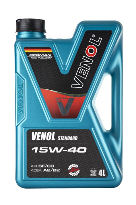VENOL STANDARD SF CD 15W40 - 4 x 20 litri – WELUBE