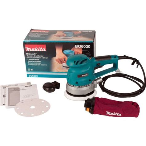 Makita Bo6030 152mm 6 Random Orbit Sander Power Tool World