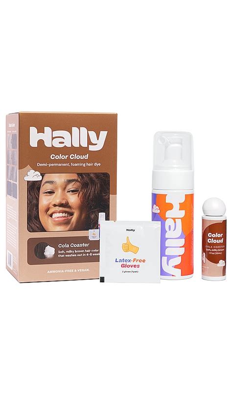 Hally Hair Color Cloud Foaming Hair Color in Cola Coaster | REVOLVE