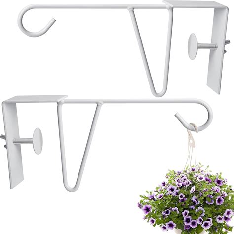 Amazon Moonoom 2 Pack Adjustable Vinyl Fence Hooks 5 X 10 Inches