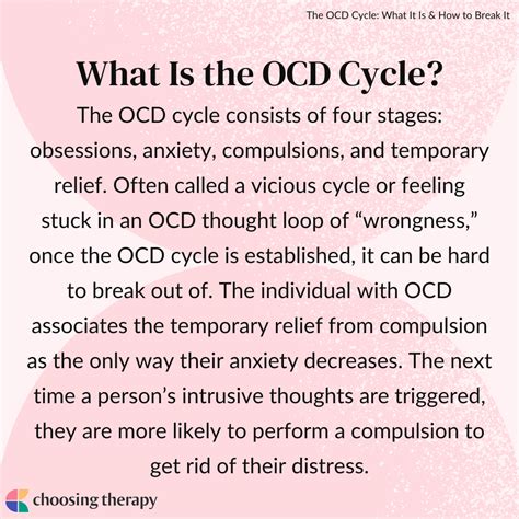 What The Ocd Cycle Is How To Break It