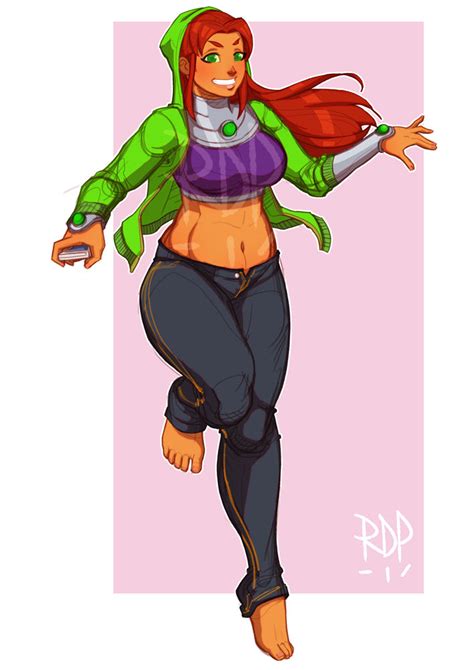 Starfire Commission By Samuraiblack On Deviantart