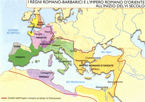 Cartina Numero L Impero Romano D Occidente Non Esiste Pi Inizia