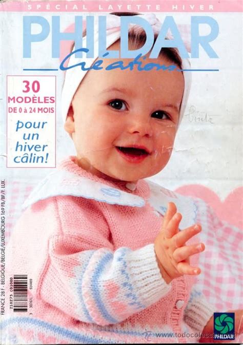 Revista PHILDAR LAYETTE Nº 273 HIVER 1995 96 Punto Bebés 30