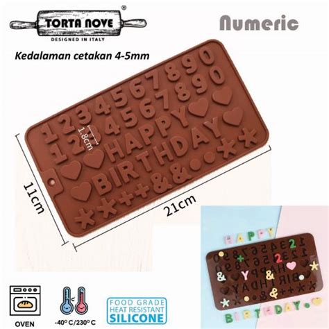 Jual Cod Cetakan Silikon Huruf Angka Abc 123 Fondant Alphabet Numeric