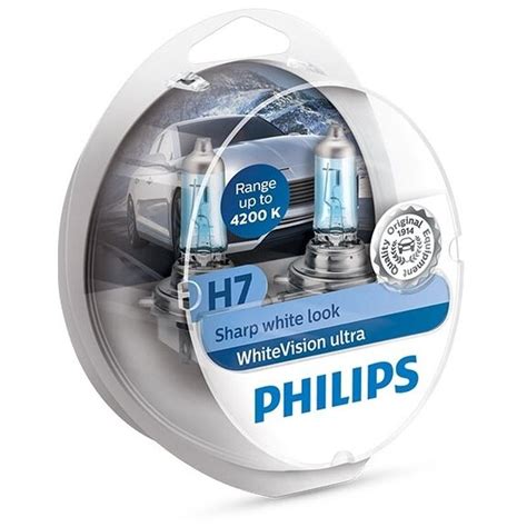 Sijalica 12V H7 2xW5W ULTRA WhiteV PHILIPS Lav Auto