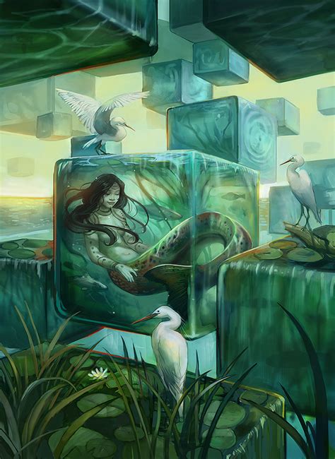 Slumbering Naiad by juliedillon on DeviantArt