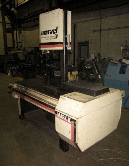 18 X 22 MARVEL SERIES 8 MARK II VERTICAL BAND SAW Blumberg