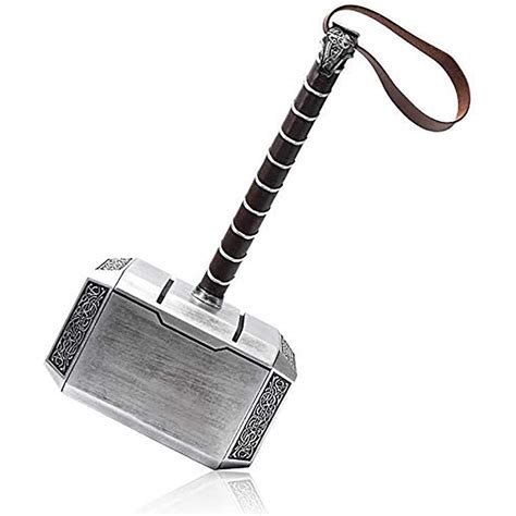 Buy sookin Thor's Hammer Thor Battle Hammer New Men's Life Size Hammer Mjölnir 1:1 Movie Prop ...