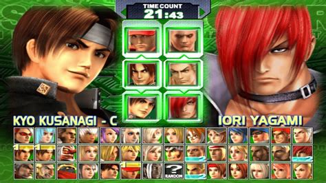 King Of Fighters Maximum Impact Regulation A All Characters Ps Youtube