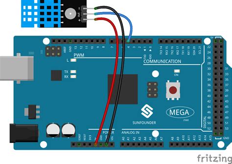 Dht Module Sunfounder Vincent Kit For Arduino Documentation