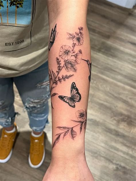 20 top Flower and Butterfly Tattoo Arm ideas in 2024