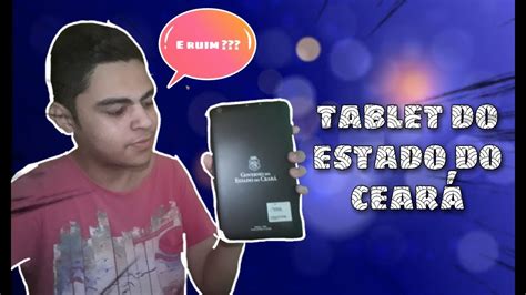 tablet que o governo do estado do Ceará está dando para os seus alunos