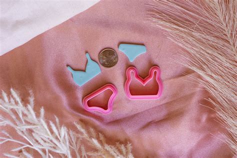 Bikini Polymer Clay Cutter Set Bathing Suit Two Piece Clay Cutters Summer Craft Clay Tools Etsy
