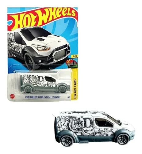 Carro Hot Wheels Ford Transit Connect Hw Art Cars Mattel MercadoLivre