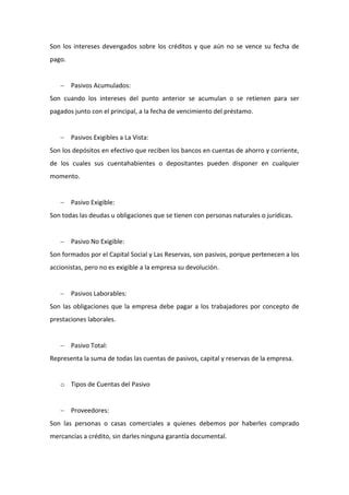 Contabilidad Pasivos Pdf