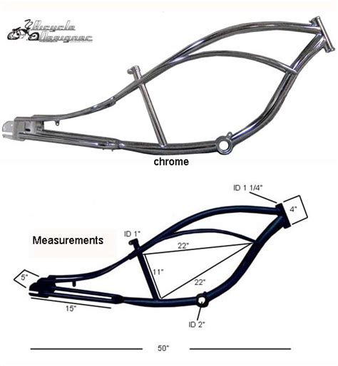 Велочоппер своими руками чертежи - 86 фото