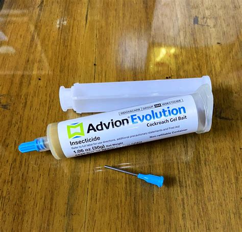 Advion Evolution Cockroach Gel Bait 30g 1 Tube Plunger Furniture