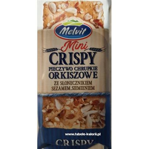 Ile Kcal Ma Pieczywo Chrupkie Orkiszowe Mini Crispy Ze S Onecznikiem