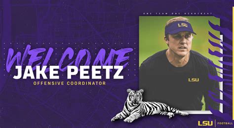 Jake Peetz and DJ Mangas named new coordinators at LSU - Footballscoop