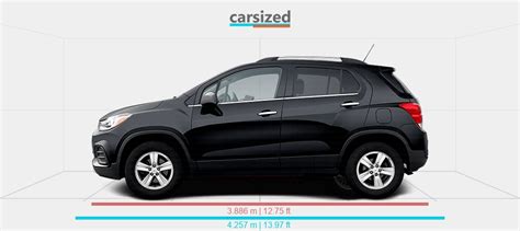 Dimensions Chevrolet Trax 2017 2022 Vs Mg Mgb 1962 1974