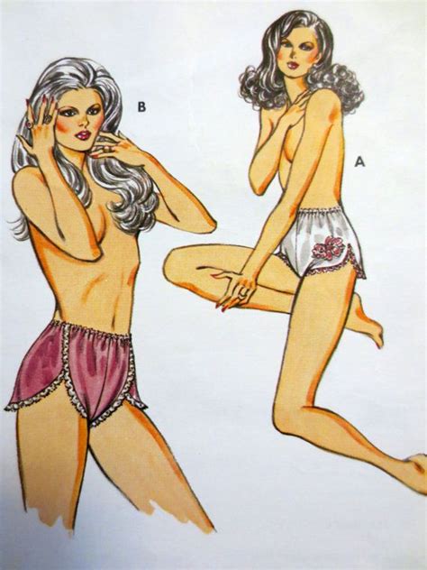 Vintage Kwik Sew Sewing Pattern Misses Tap Pants Lingerie