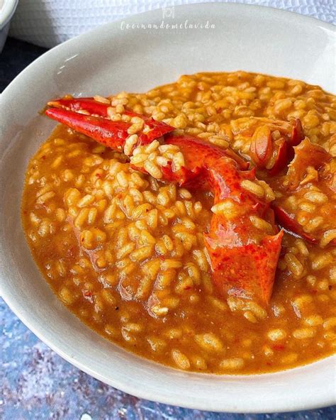 Arroz Caldoso Con Bogavante Cocinandomelavida