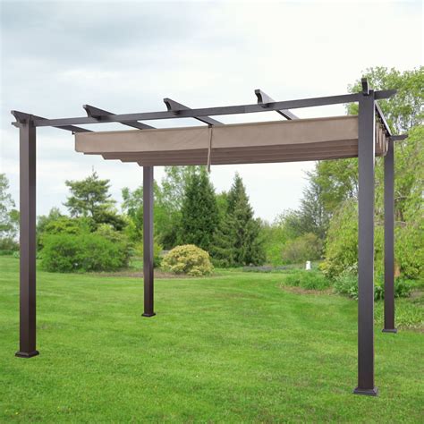 Garden Winds Replacement Canopy For The Meritmoor 10x12 Pergola Riplock 350